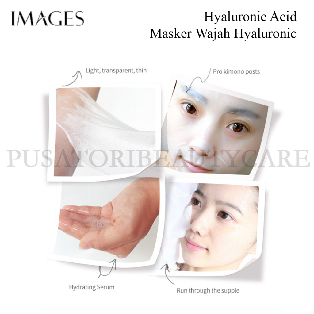 IMAGES Masker Hyaluronic Acid Masker Wajah Hyaluronic