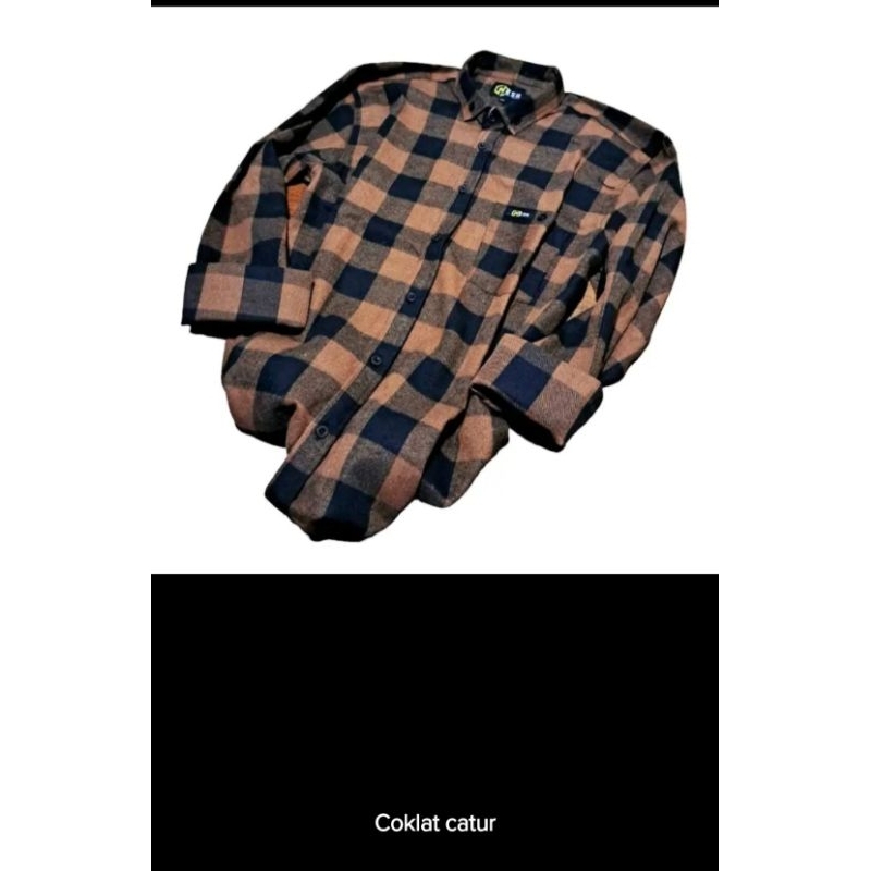 Kmeja flanel pria tangan panjang02