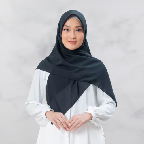 JILBAB PARIS SEGI EMPAT WANITA DEWASA STANDAR POLOS VOAL PREMIUM HIGH QUALITY KERUDUNG ANTI LETOY