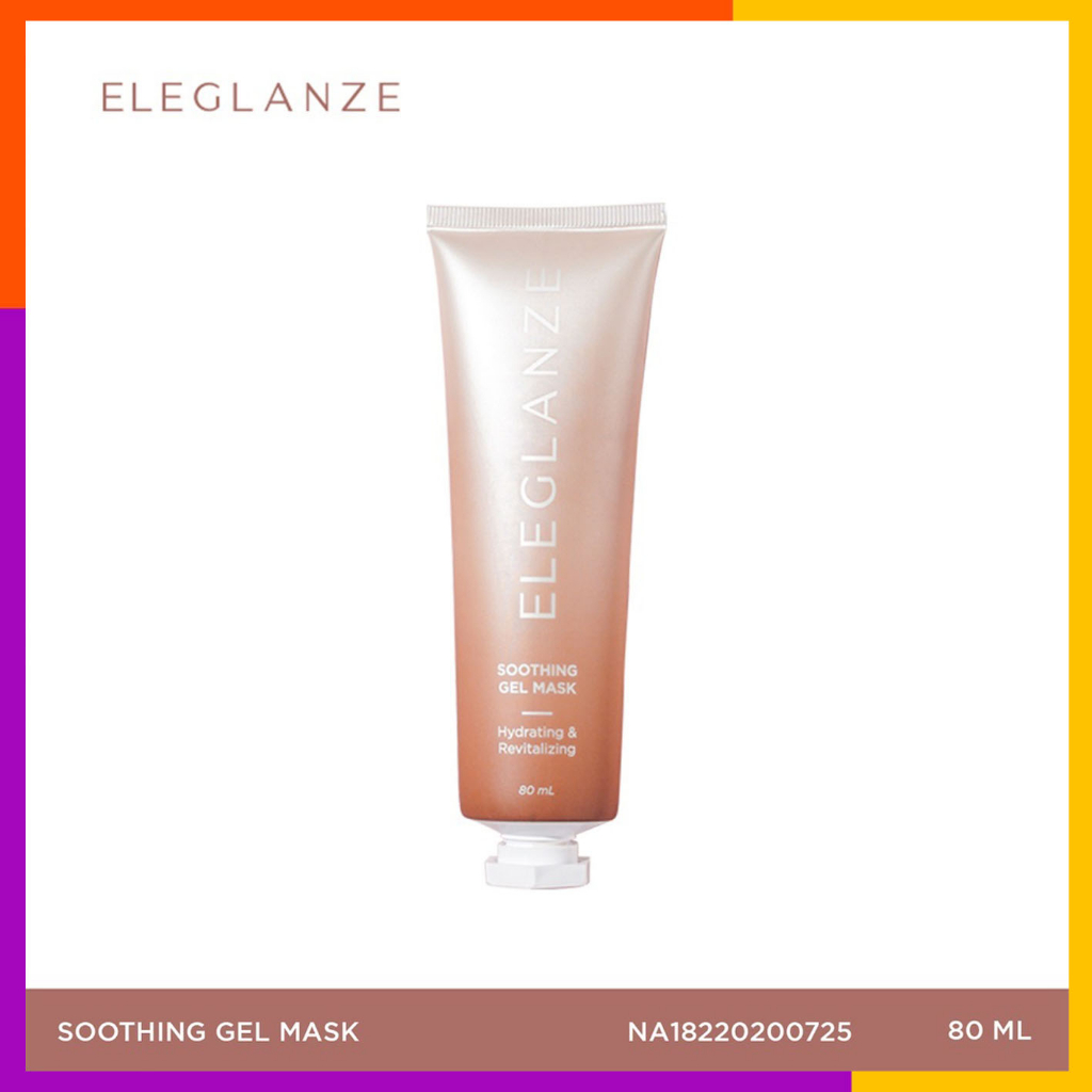 ELEGLANZE Soothing Gel Mask / Perawatan wajah BPOM
