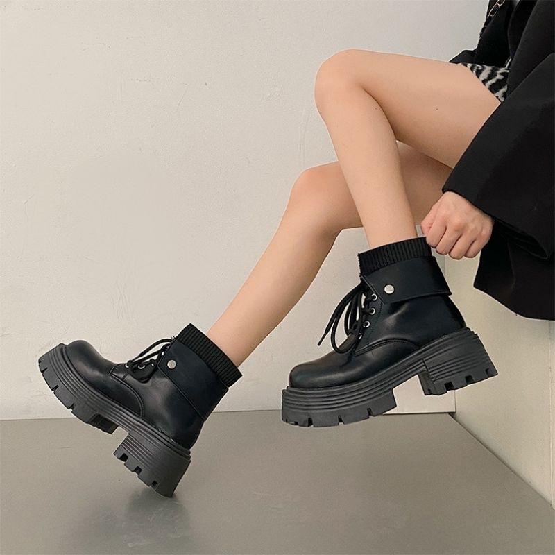 SUPER KREN BOOTS RECOMMEND SUPER CAKEP FHS BOOTS WEDGES  IMPORT E78129