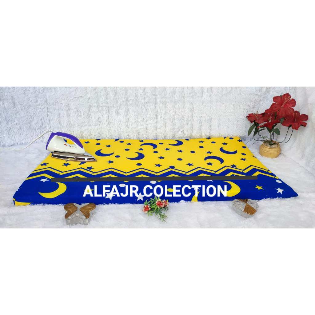 ALAS SETRIKA BUSA / ALAS GOSOK TEBAL 3 CM BUSA PREMIUM ROYAL FOAM / UKURAN L 55CM PANJANG 100CM