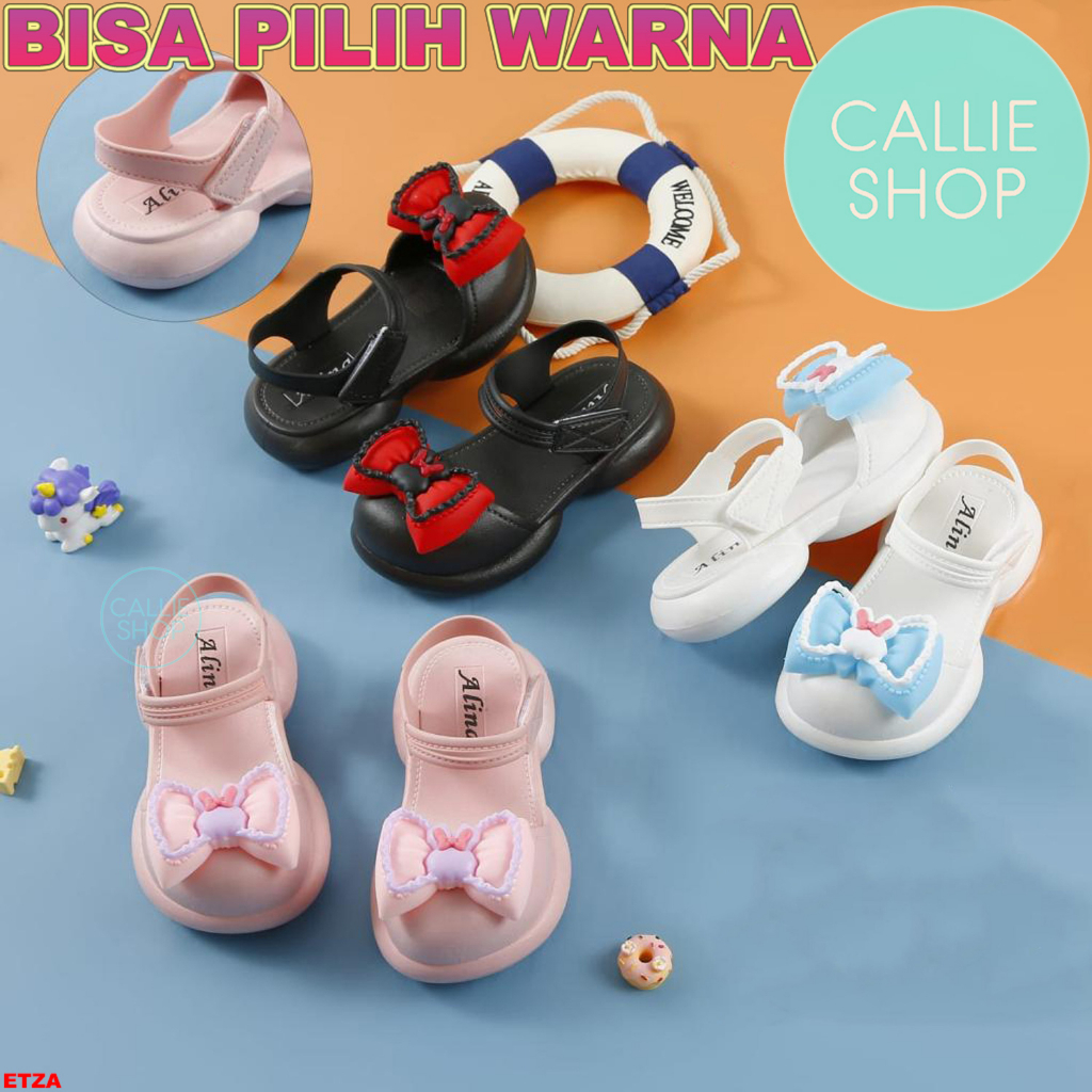 Sandal Anak Perempuan Tali Velcro Pita Kelinci 2302-A1 KCPTKLC