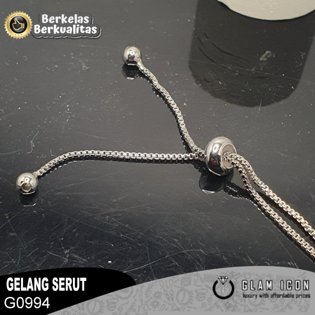 Gelang serut Bandul wajix elegant G0994 GSS