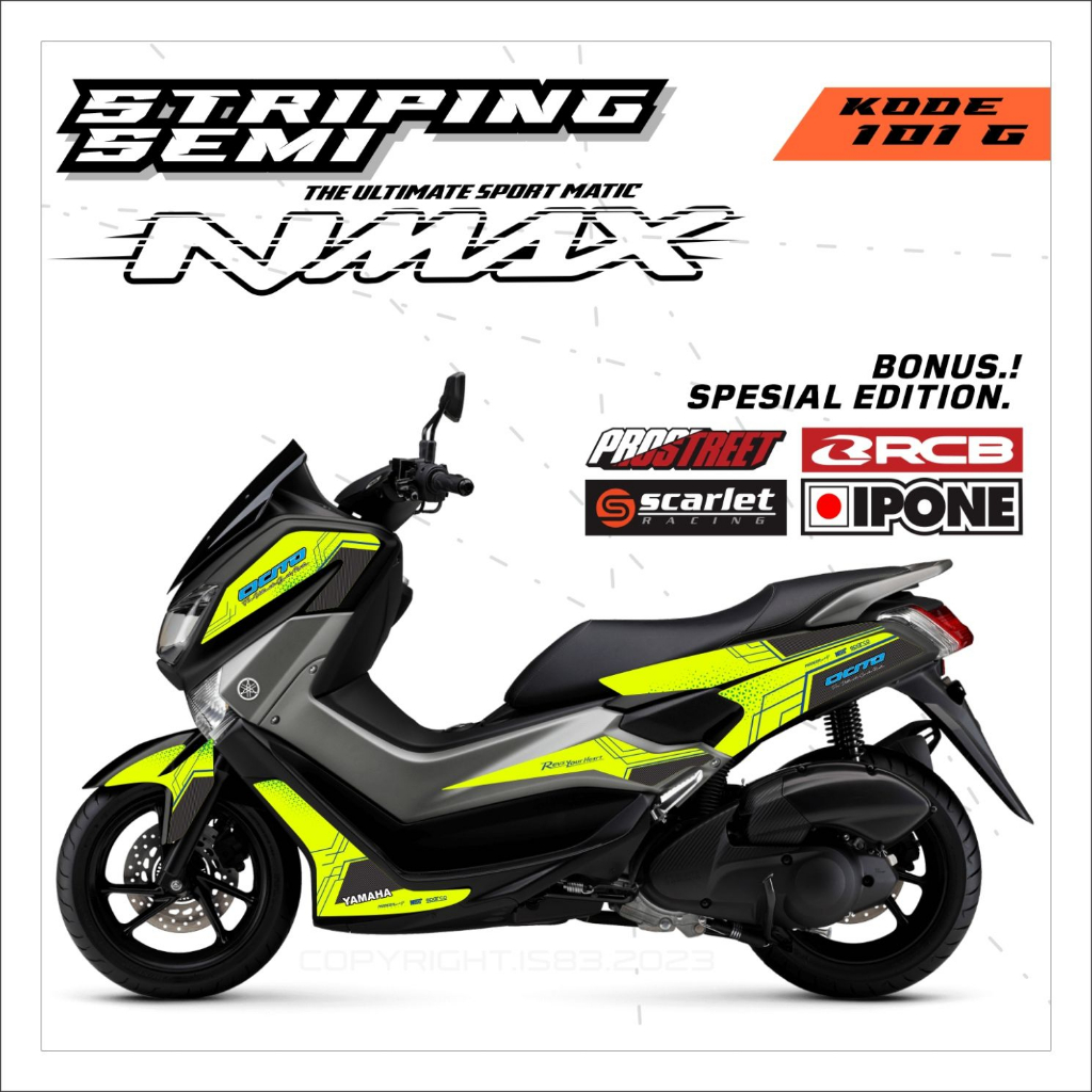 Striping ALL YAMAHA NMAX OLD Yamaha Nmax lama 2015-2021