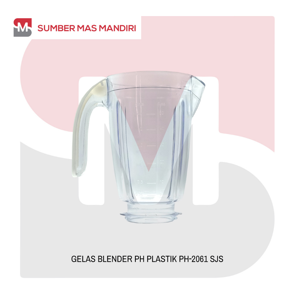 SET GELAS JUS BUMBU BLENDER PHILIPS PLASTIK