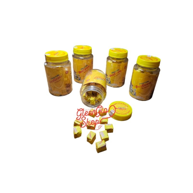Permen Choco Cube DenGrow toples isi 50 pcs