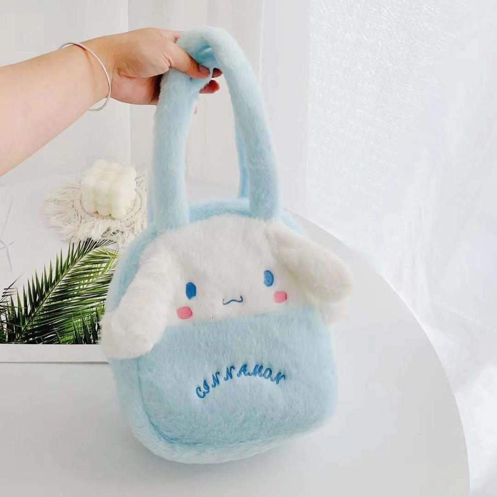 Tas bahu cartoon model kuromi melody cinnamoroll pachaso square bahan plush