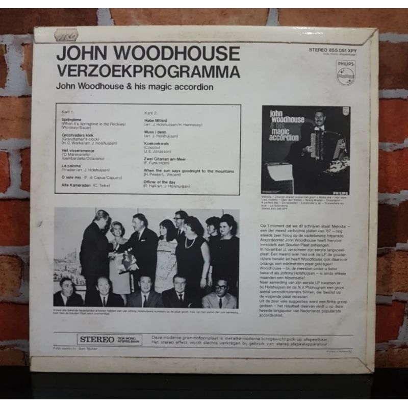 Vinyl Piringan Hitam 12 inch John Woodhouse-Verzoekprogramma