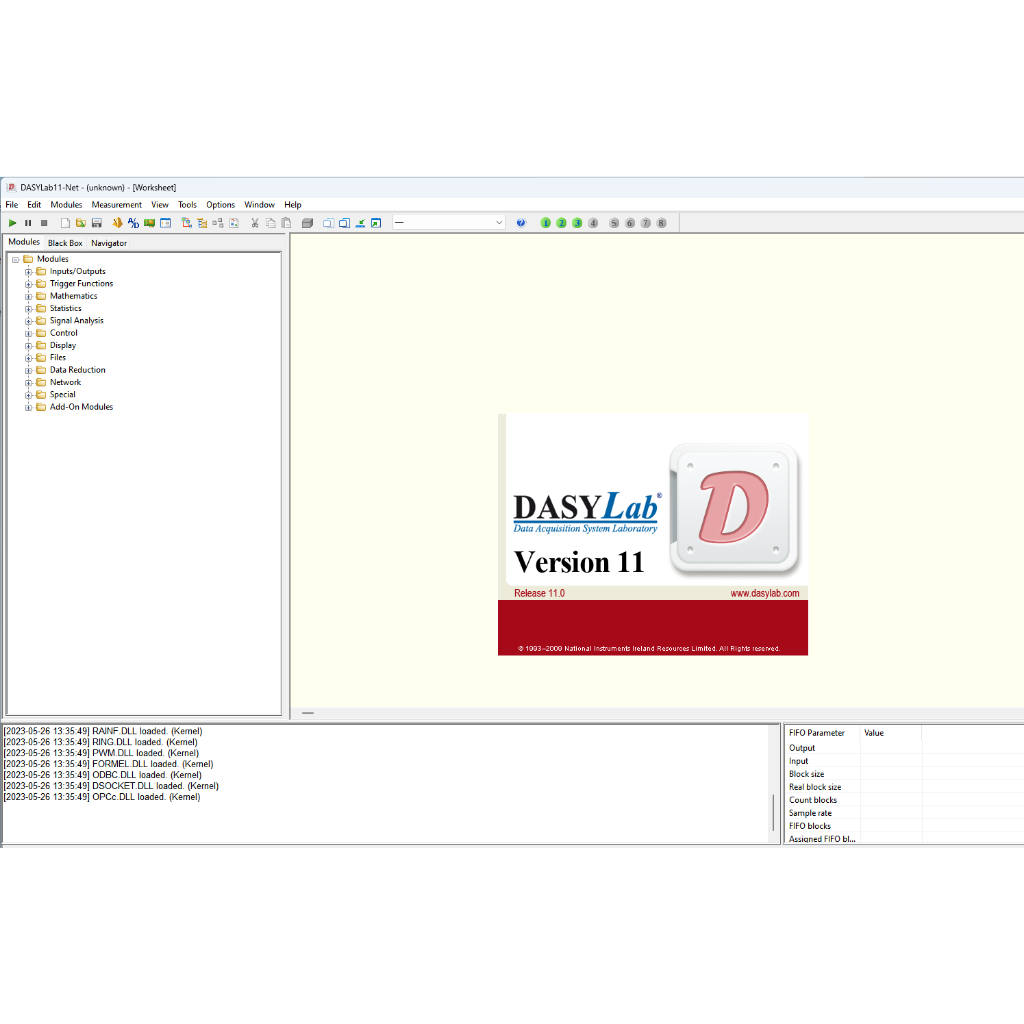 Software Datalog DASYLab 11 Full Lisensi Lifetime Program Data Acquisition System Laboratory