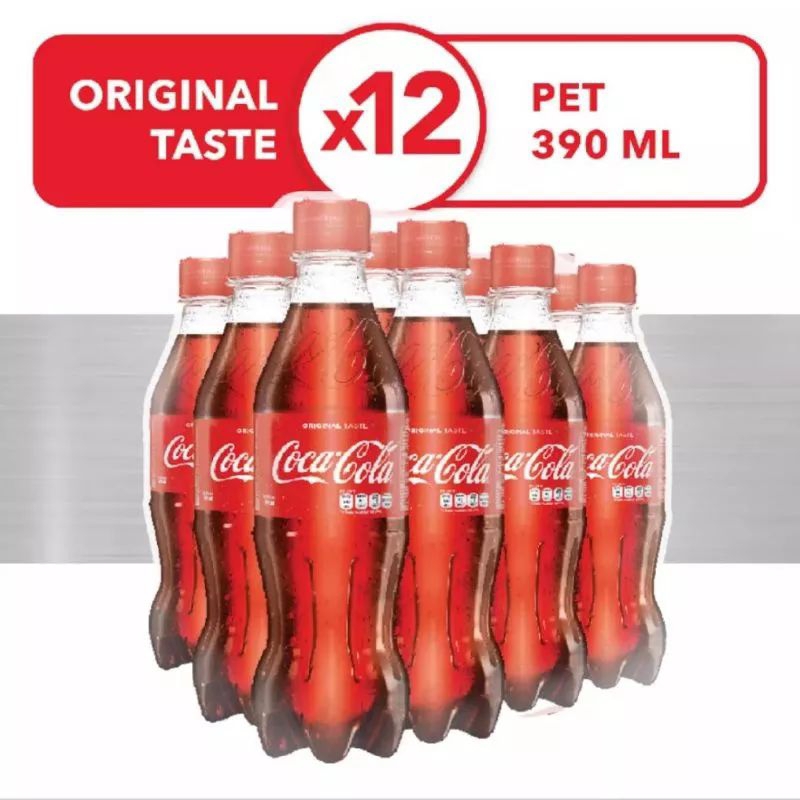

COCA COLA PET BOTOL 390MLX12