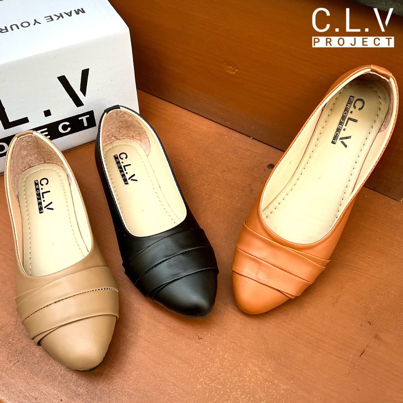 BELI 1 GRATIS 1 SEPATU WANITA FLATSHOES | CLV PROJECT “KELLY”