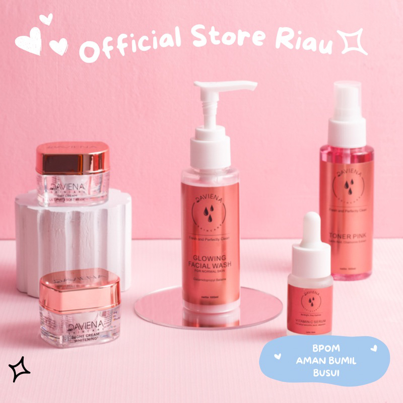 ❤️ Official Store ❤️ Daviena Skincare Glowing Series