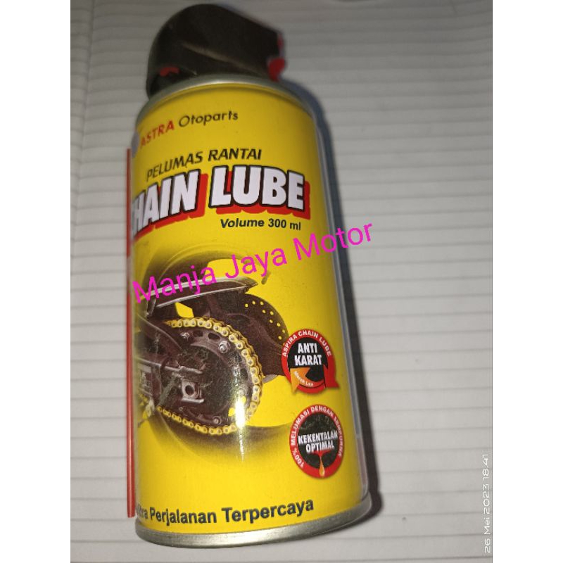 Pembersih rantai dan pelumas rantai 300ml for jupiter mx/grand/karisma/supra x 125/blade/revo/byson/vixion/cb 150R/CBR 150/mega lro/tiger/jupiter z/vega/r/new/scorpio/ninja/r25/r15/Nsr/dan jenis Rantai lainnya