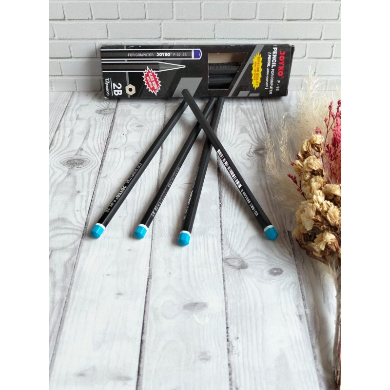 

Pensil Joyko 2B P-92 ( 1 box isi 12 pcs )