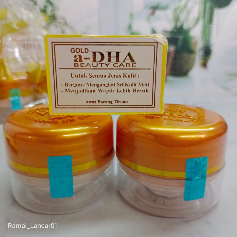 CREAM A-DHA 3IN1 GOLD MDS ORIGINAL Tutup Timbul