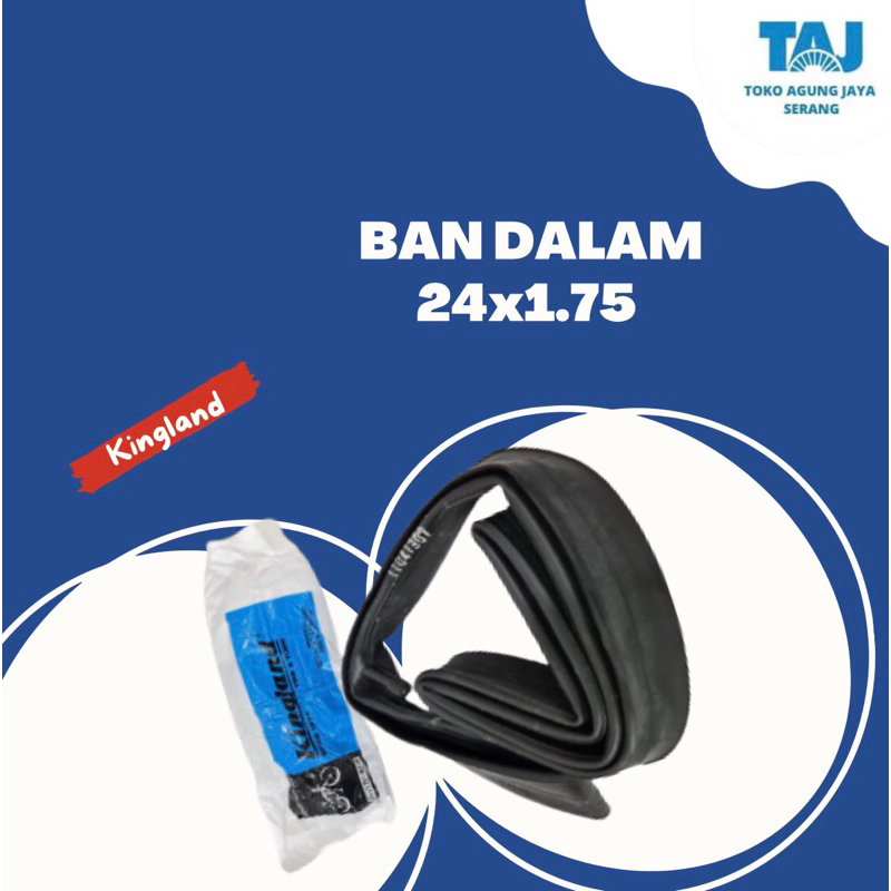 BICYCLE TUBE Kingland Ban Dalam Sepeda 24×175