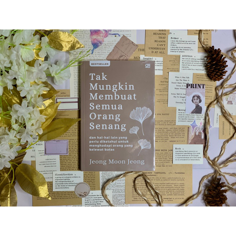 

preloved buku tak mungkin membuat semua orang senang-jeong moon jeong