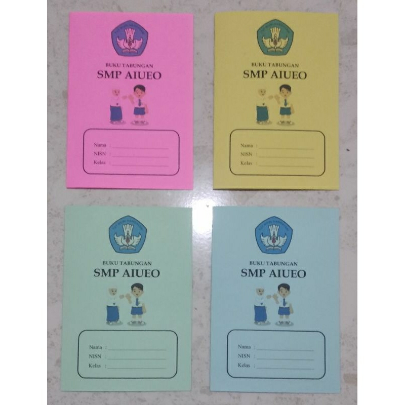 

BUKU TABUNGAN SMP/MTs CUSTOM MURAH