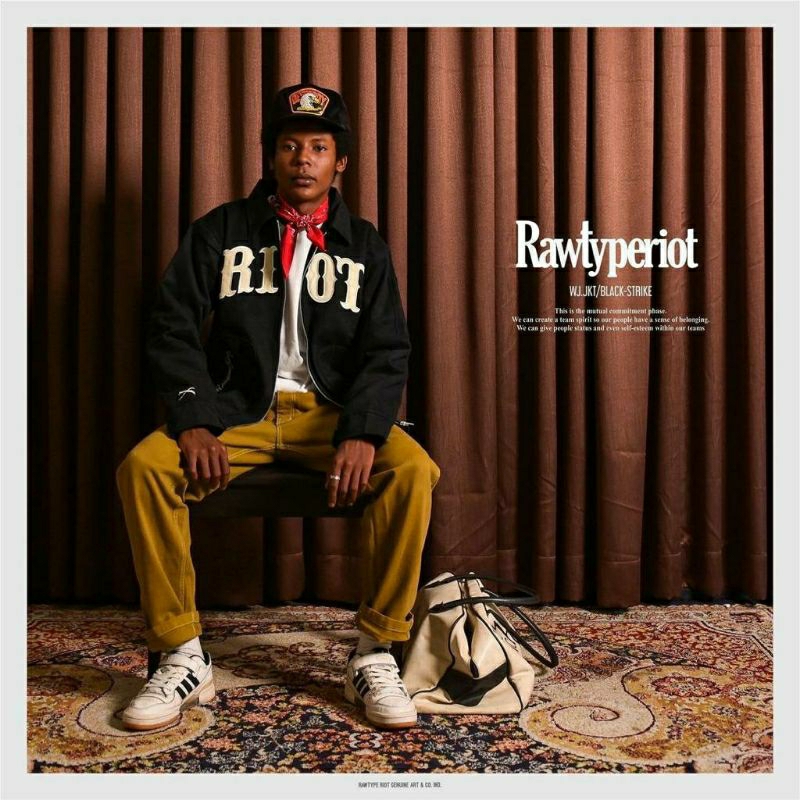 JACKET RAWTYPE RIOT | BLACK STRIKE 3 | NEW | ORIGINAL