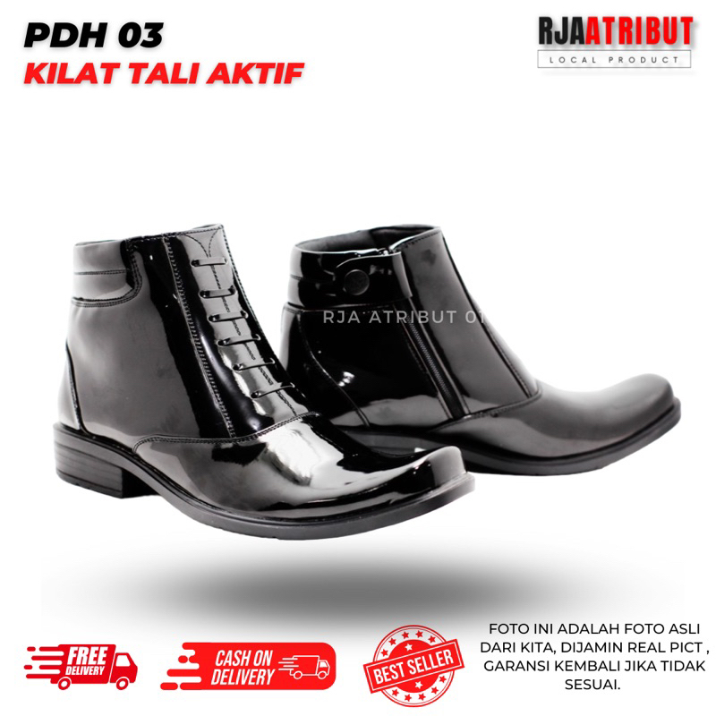 Sepatu Pantofel PDH Kilap Pria - Sepatu Pantofel Kilap - Sepatu Pantopel Pria