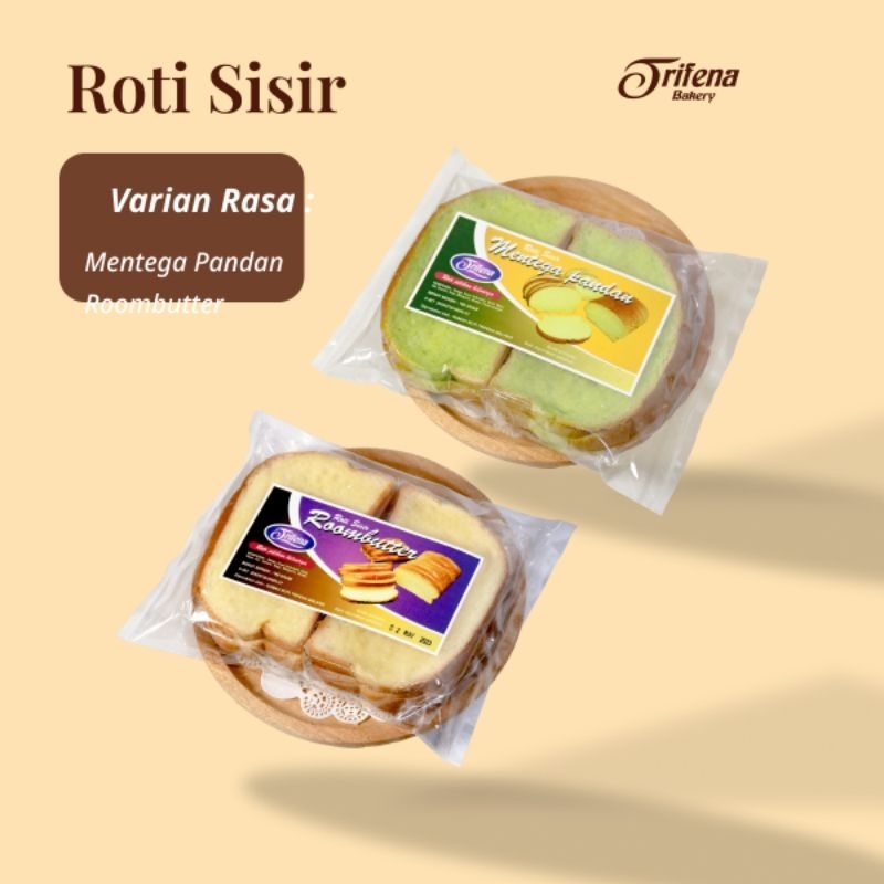 

Roti Sisir Roombutter , Roti Sisir Mentega Pandan Rumah Roti Trifena