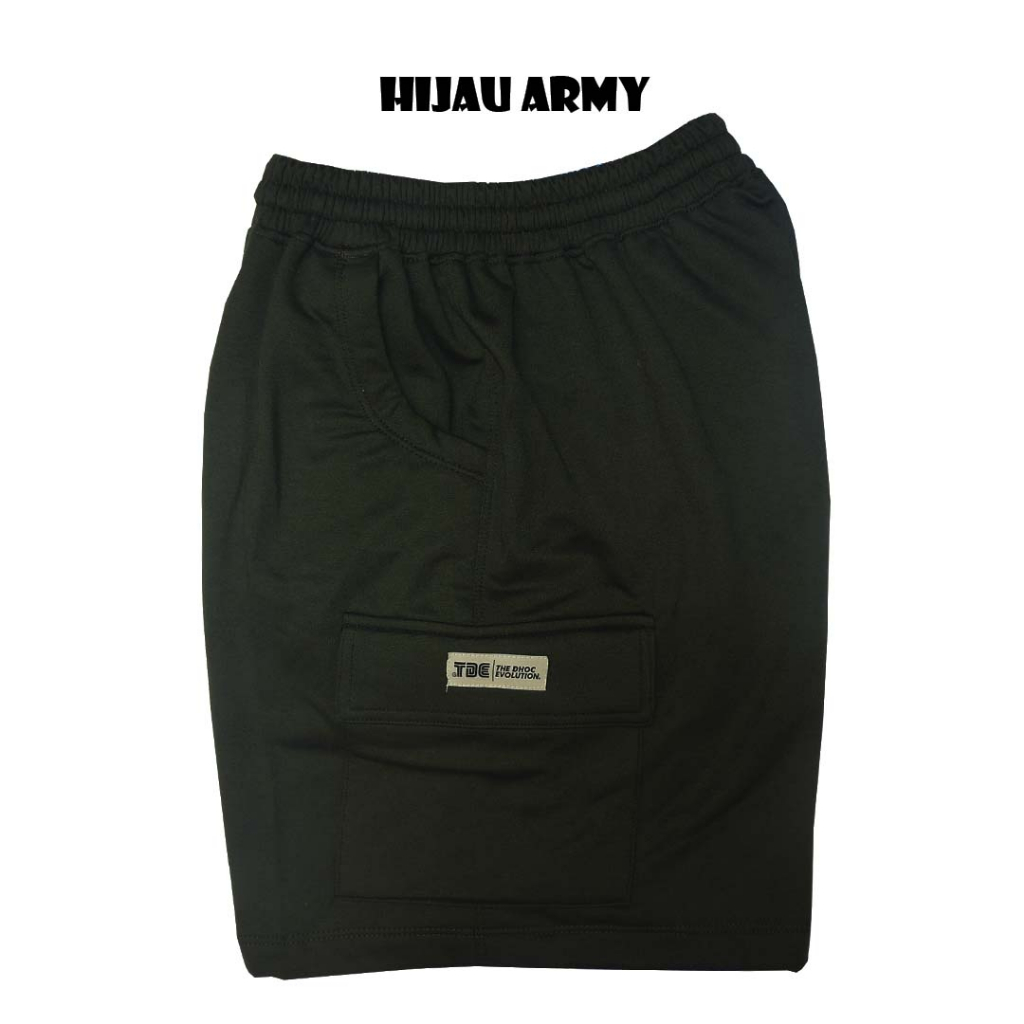 TDE/SHORT CARGO/CELANA PENDEK/UNISEX/PRIA/WANITA/CARGO/ARMY