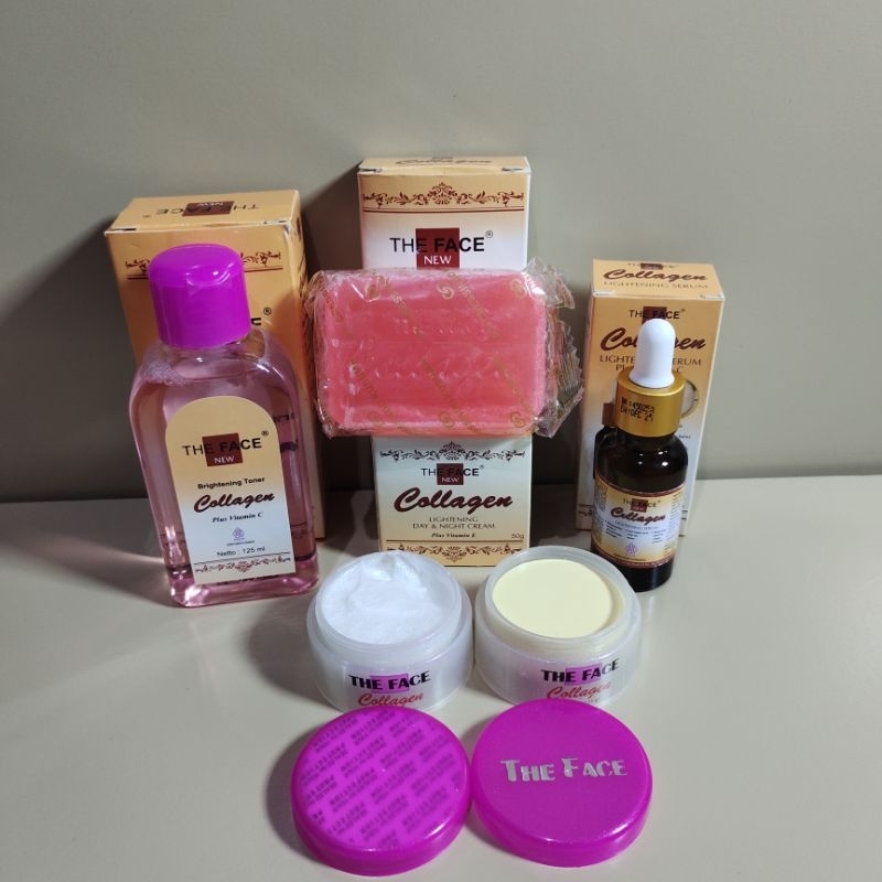PAKET CREAM COLLAGEN THE FACE BPOM