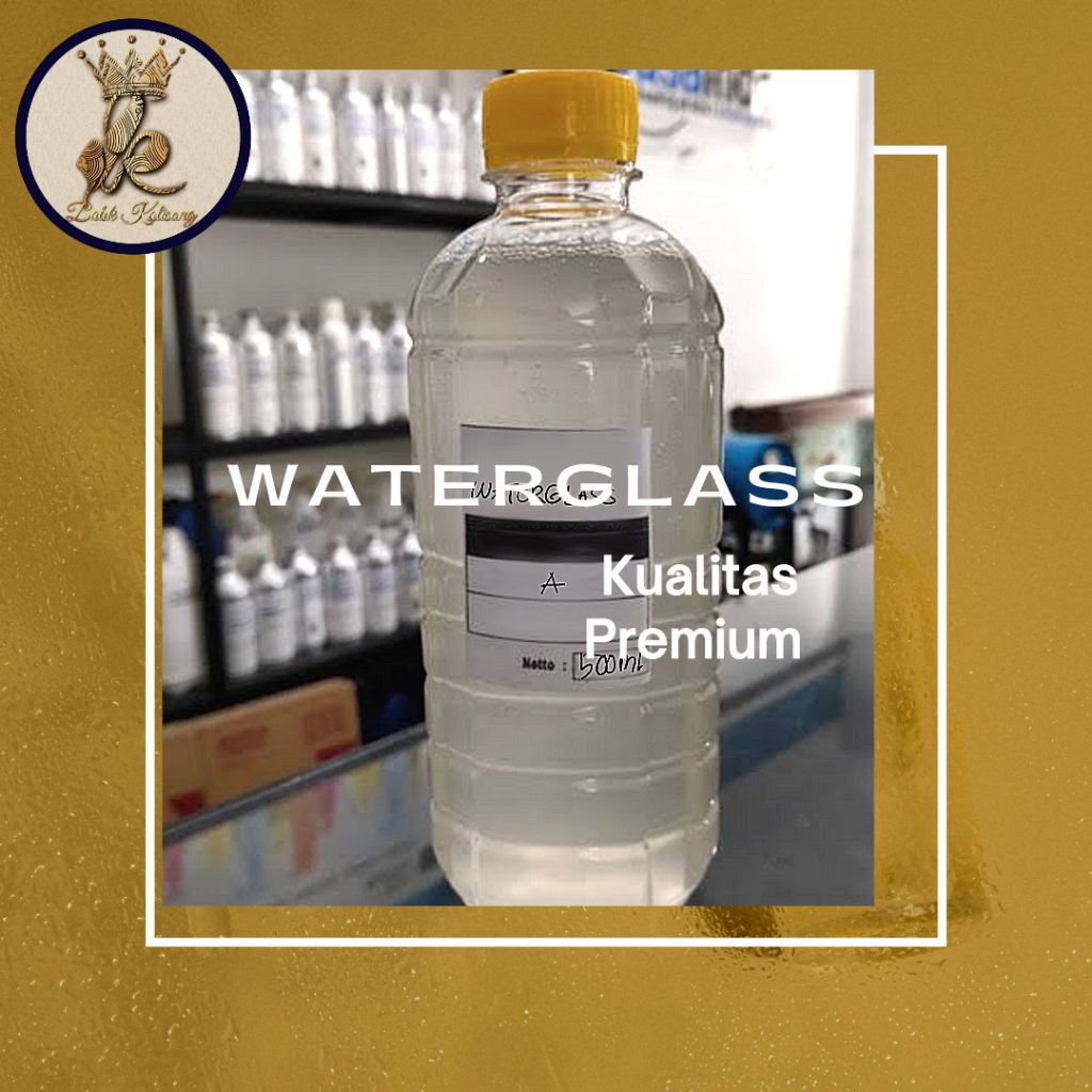 WATERGLASS PENGUAT WARNA BATIK 500gram
