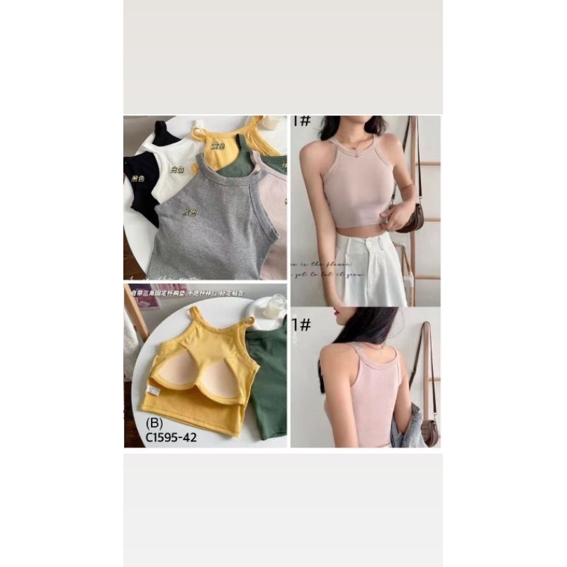JCNS - IM 321 Tanktop polos / Tanktop Wanita Polos Model Terbaru