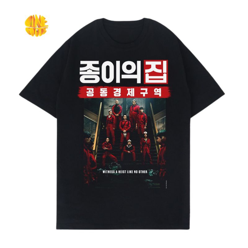 Kaos Money Heist: Korea 001 | Kaos Film | Kaos Film Cine Goods | Movie T-Shirt