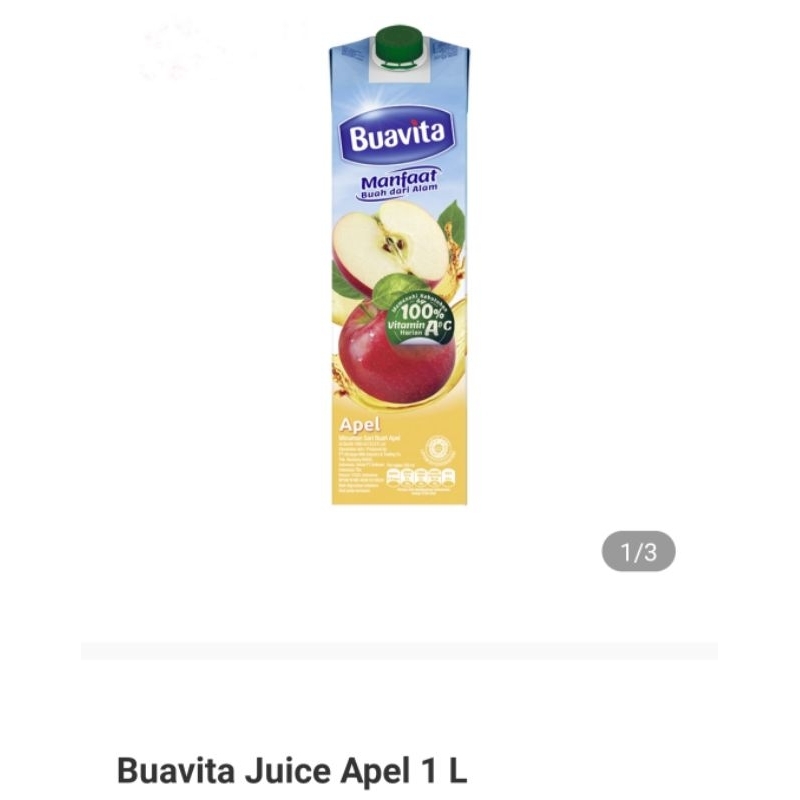 

Buavita Juice Apel 1L