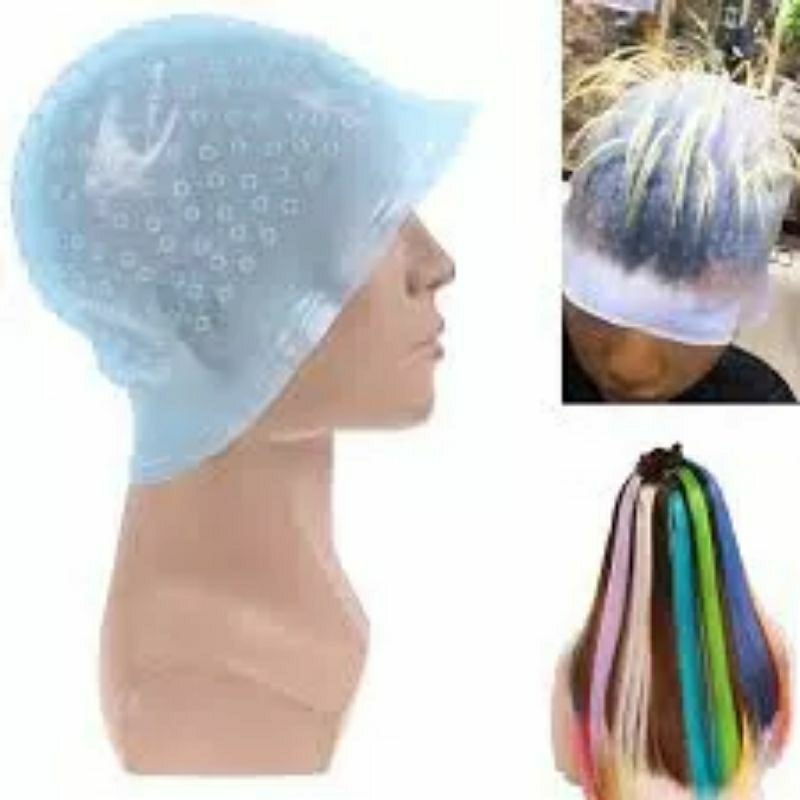 Magic Cap Highlight Silikon Warnai Rambut