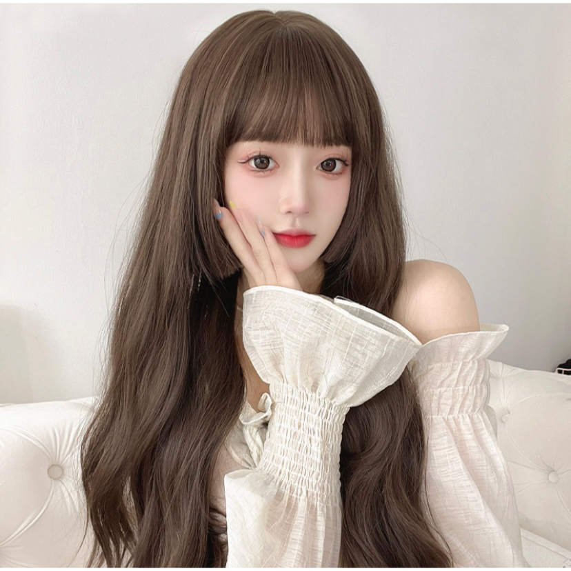 CH1633 full wig korean style hime cut 70cm