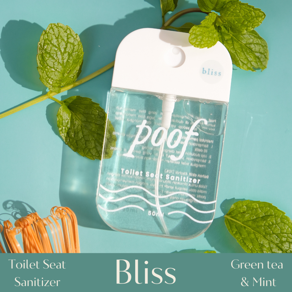 Poof Toilet Seat Sanitizer / Pembersih dudukan toilet