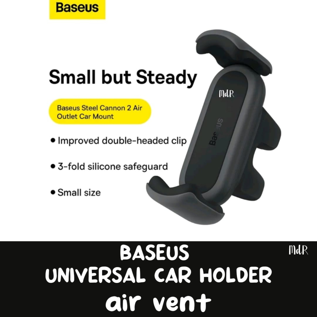 holder hp mobil Baseus steel cannon 2 phone holder mobil Car Mount Holder Air Vent car holder hp mob