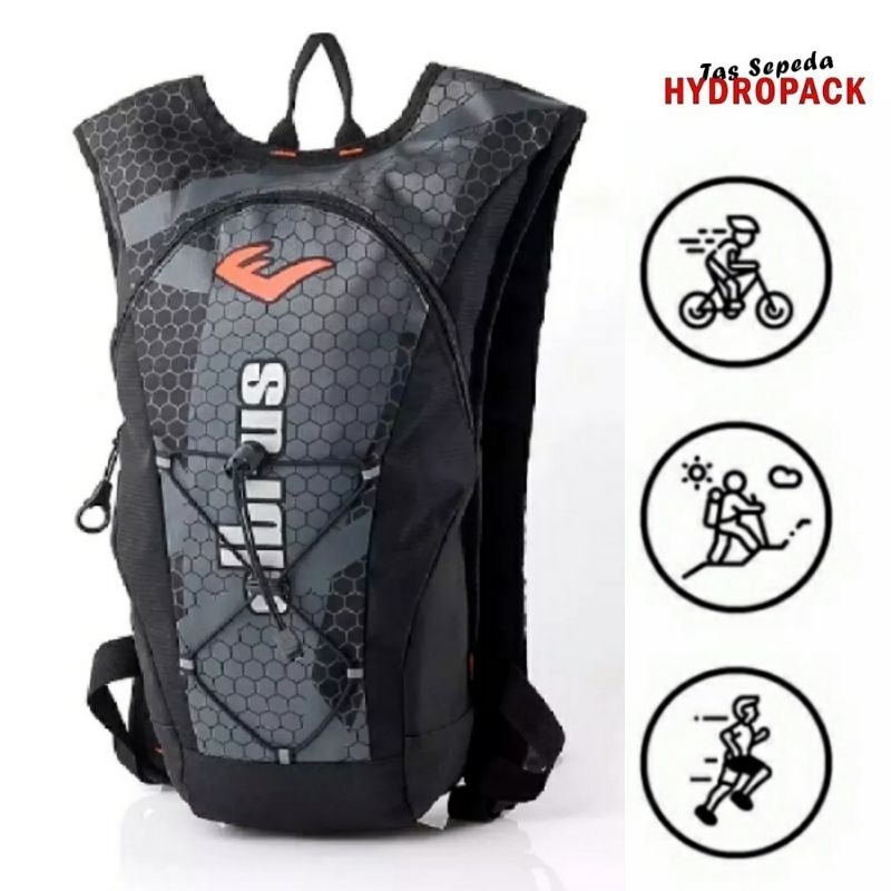 TAS RANSEL SEPEDA-CROOS ELBRUS//TAS RANSEL HYDROPACK 2 Ltr//TAS RANSEL OUTDOOR