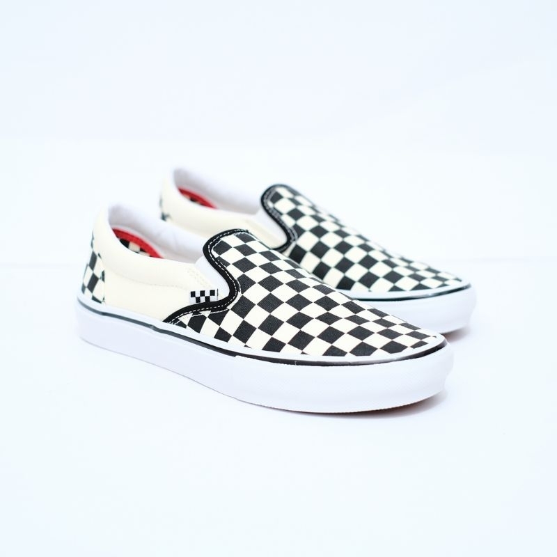 Vans Slip on Pro Skate Checkerboard Black/White Original 100% BNIB | Vans Skate Pro