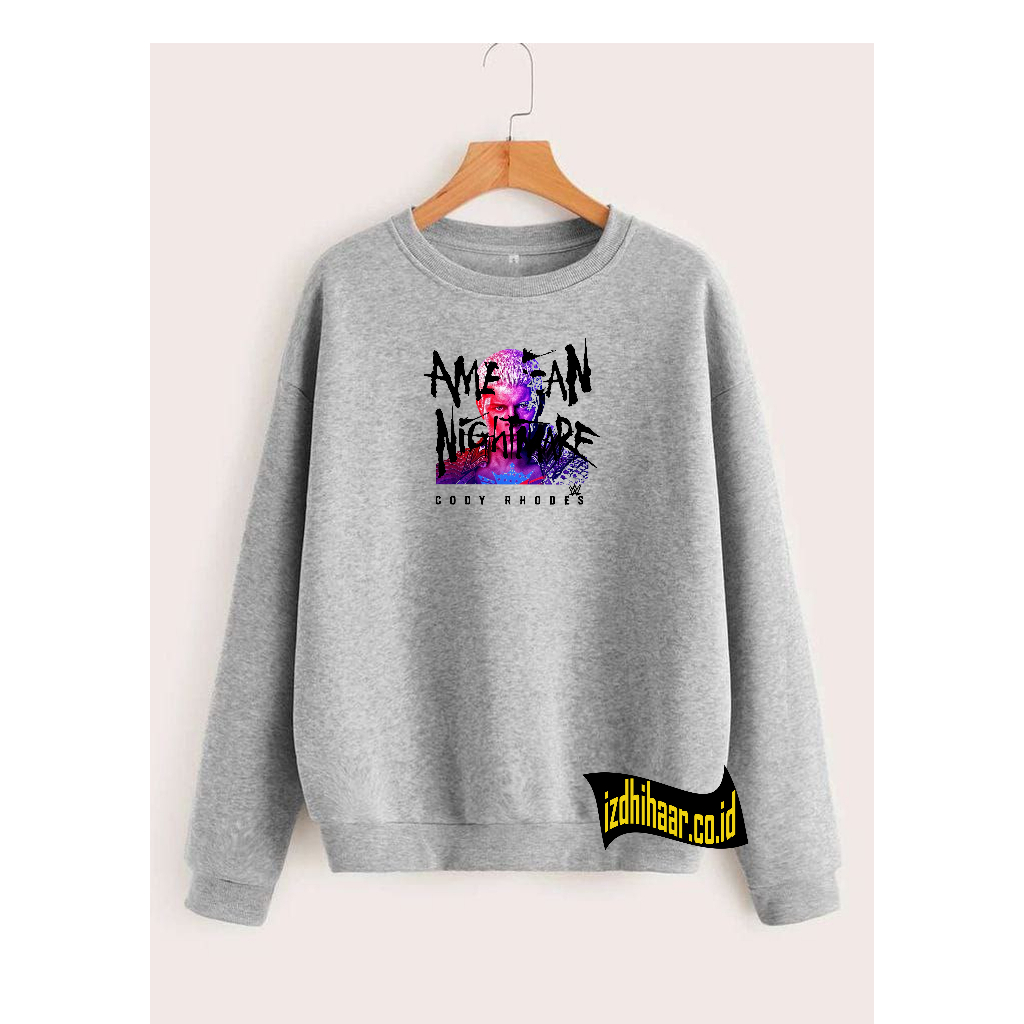 SWEATER CREWNECK MOTFI CODY RHODES WWE