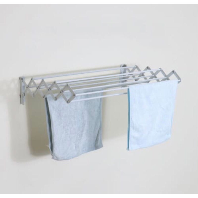 STORA JEMURAN OUTDOOR TELESKOPIK 60CM/ACE WALL TOWEL MOUNTED DEYING RACK 60CM KRISBOW/ACE GANTUNGAN JEMURAN DINDING/ACE GANTUNGAN HANDUK LIPAT DINDING 60CM