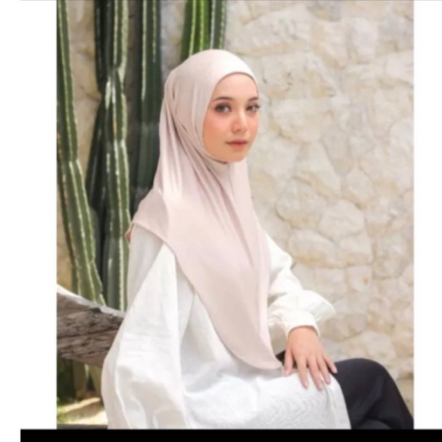 Bergo Malay Zaidah Jersy Premium