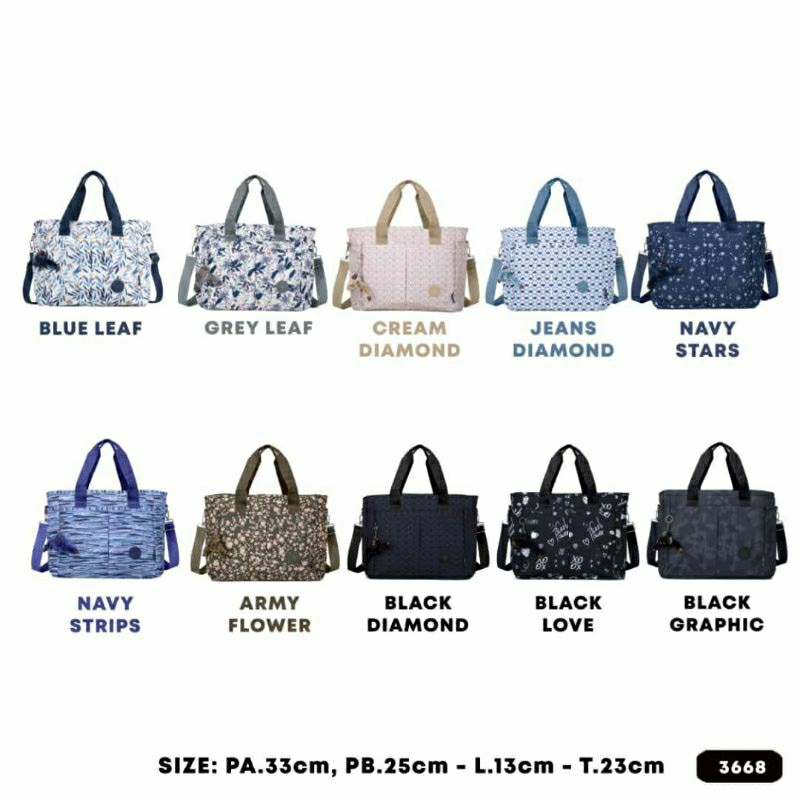 TAS SELEMPANG WANITA 3668 TAS HANDBAG MOTIF WANITA IMPORT TAS NYLON IMPORT TAS BAHU. TAS SELEMPANG WANITA IMPORT BEST SELLER TERBARU BISA BAYAR DITEMPAT.!!!!!