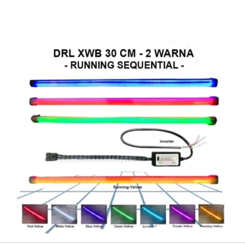 LED DRL Alis XWB 2 Mode Sein Flow Running