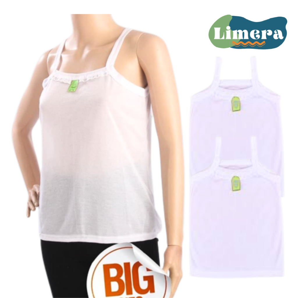 Kaos Dalam Anak Perempuan Singlet Anak Remaja Cewek Putih SD SMP SMA