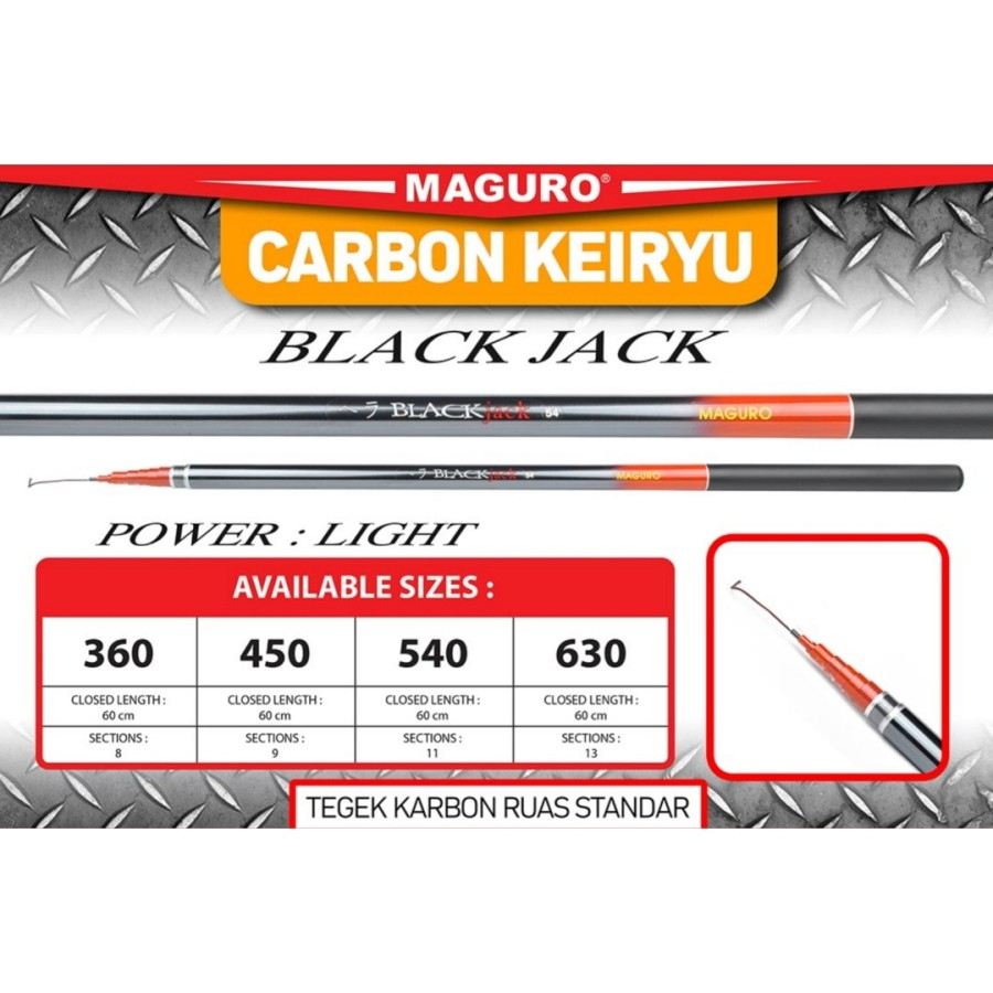 Joran Maguro Black Jack Tegek/Pole 630