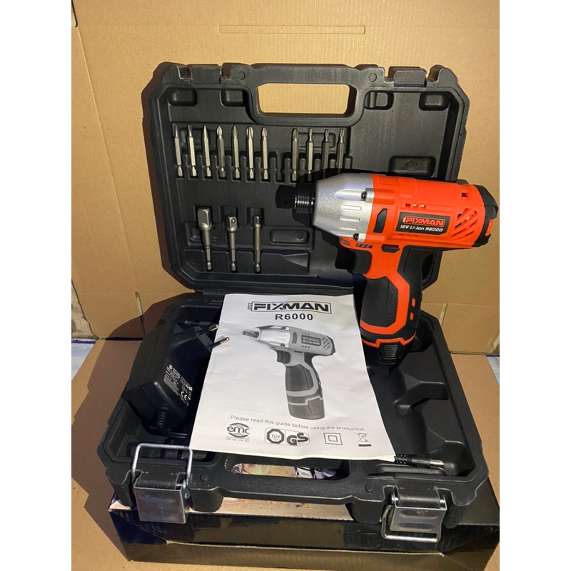 impac driver 12v cordless FIXMAN R6000-2B