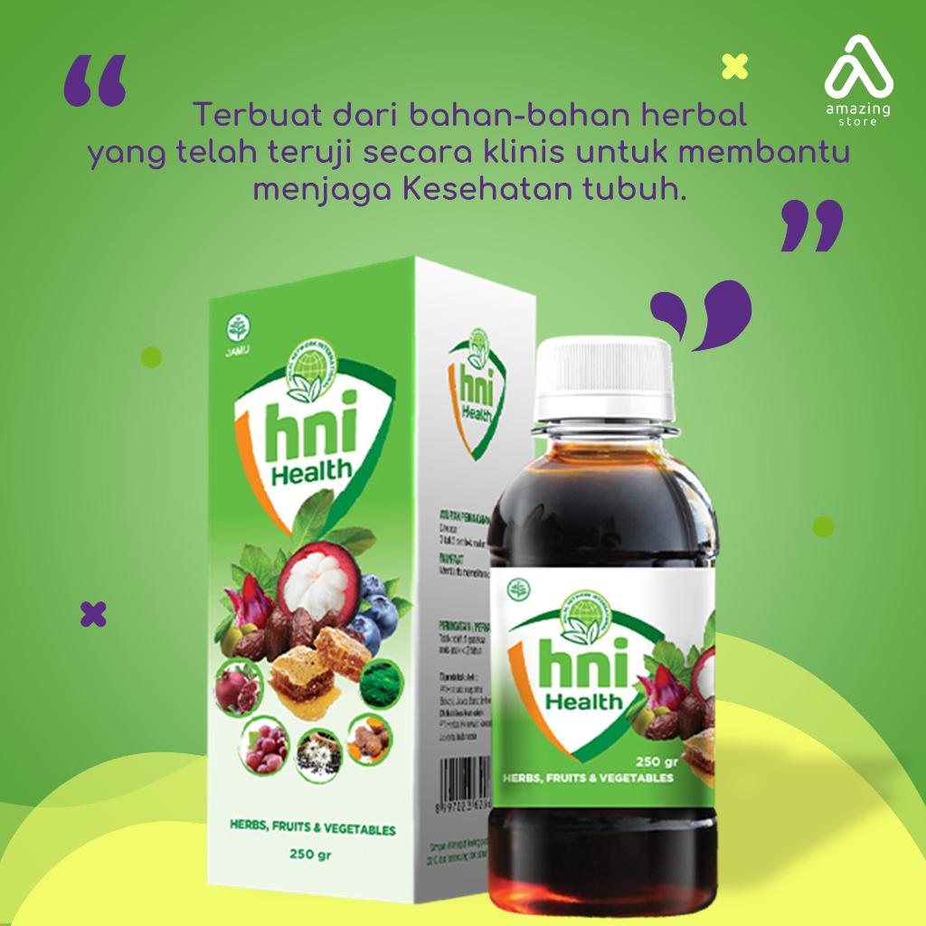 

HNI Health / Extra Food HNI HPAI / Suplemen Tubuh