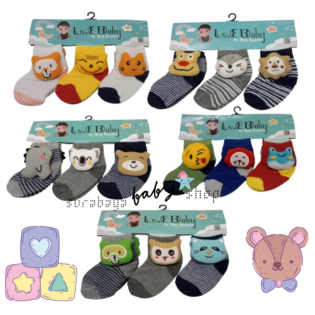 KAOS KAKI BONEKA ISI 3 LUSIANA E 385600