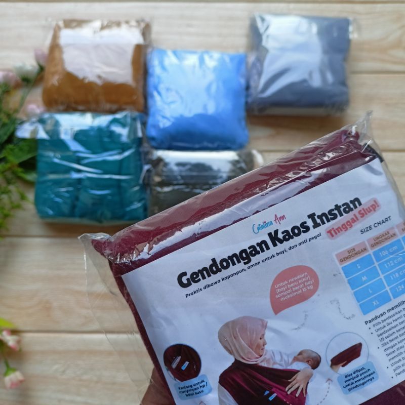 Gendongan Bayi / Gendongan Kaos / Gendongan Geos / Gendongan Kain / Geos