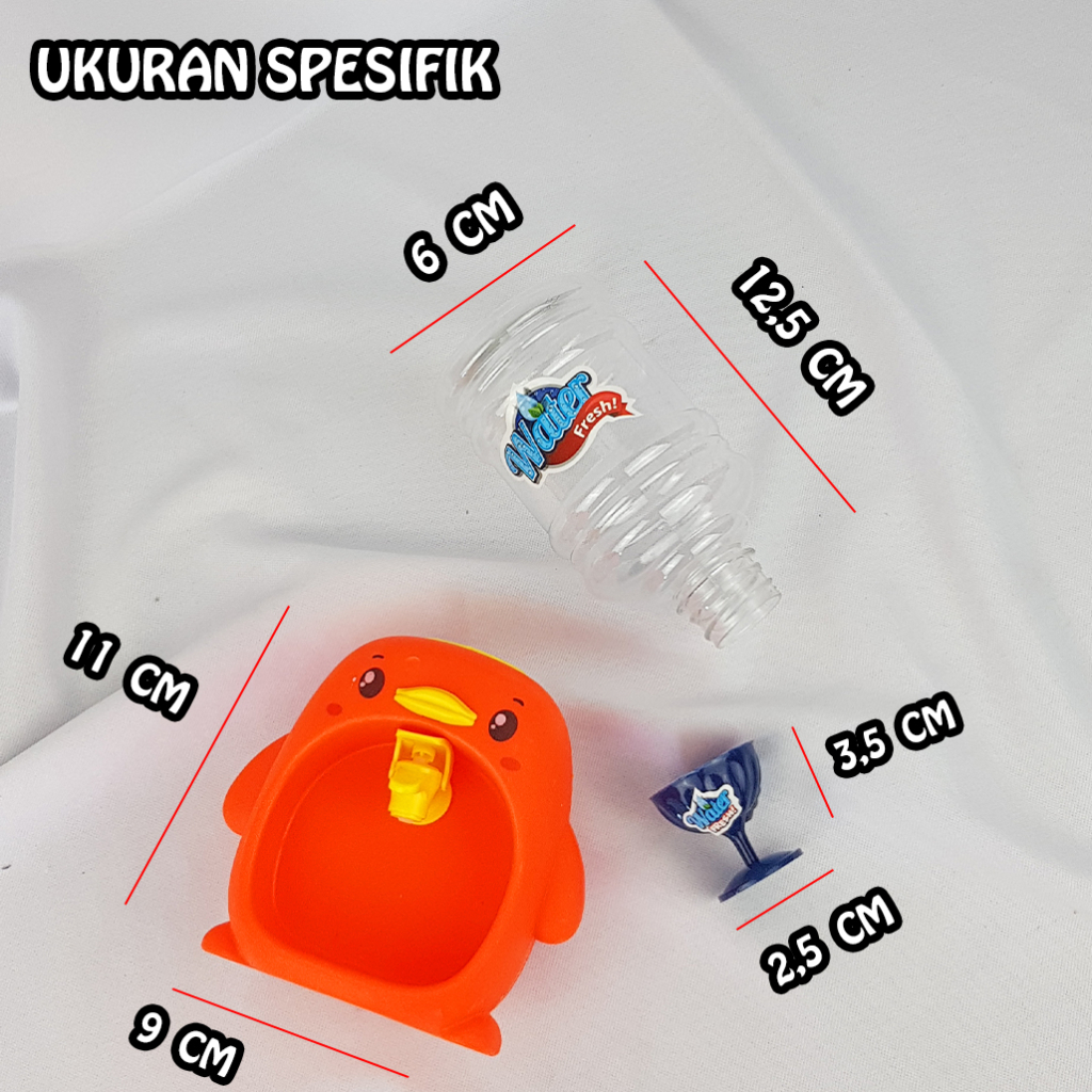 Mainan Dispenser Anak Karakter /Dispenser Galon Minum Anak/Dispenser Portable Anak YK2